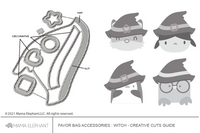 Favor Bag Accessory - Witch - Creative Cuts